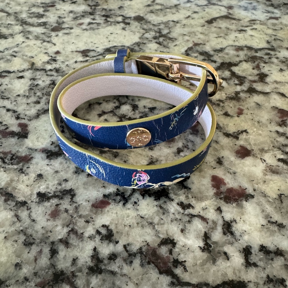 Tory Burch leather wrap bracelet